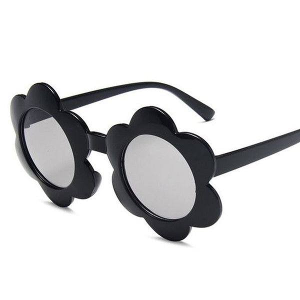 Kids Flower Sunglasses - Black available at 1love2hugs3kisses ibiza