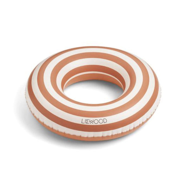 Liewood Baloo Swim Ring Small Stripes Tuscany Rose Creme de la Creme from 1love2hugs3kisses Ibiza