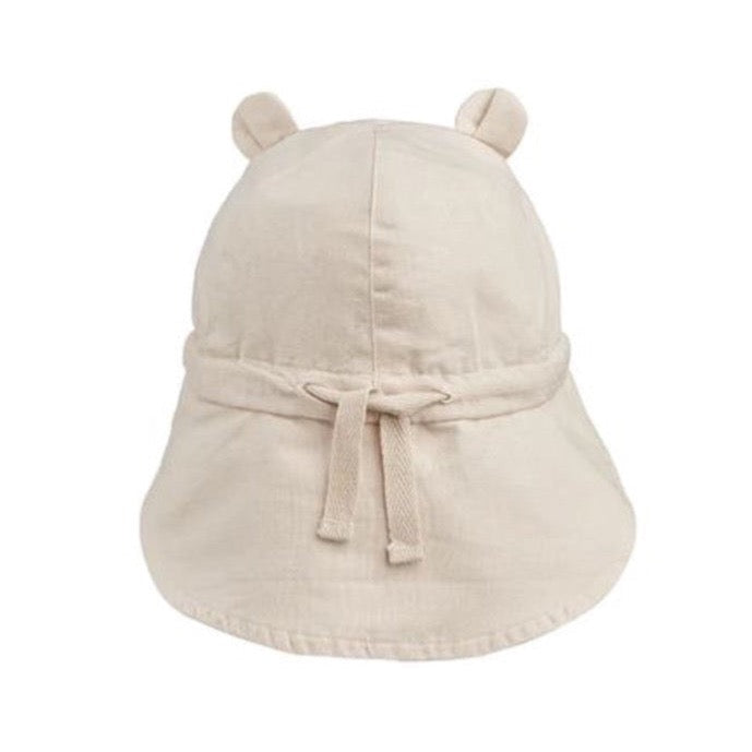 Liewood Gorm Linen sun hat - Sandy available at 1love2hugs3kisses ibiza