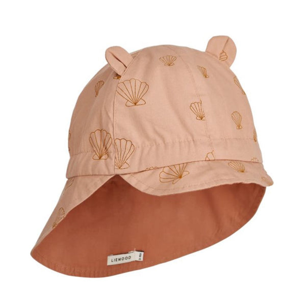 Liewood Gorm Reversible Sun Hat Sea Shell / Pale Tuscany available at 1love2hugs3kisses ibiza