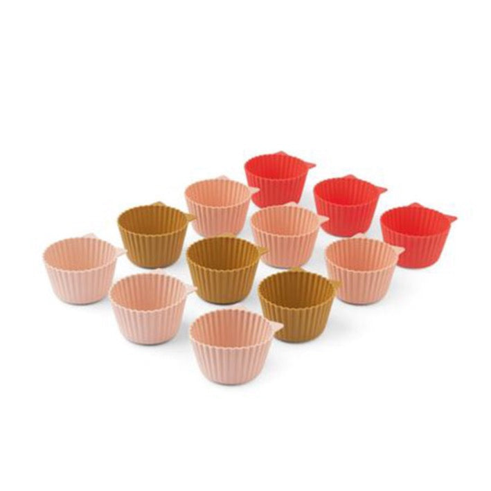 Liewood Jerry Cake Cup 12 Pack Rose Multi Mix from 1love2hugs3kisses ibiza