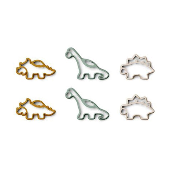 Liewood Karina Pancake Shape Set Dino Caramel Multi Mix from 1love2hugs3kisses ibiza
