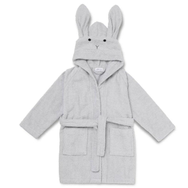 Liewood Lily Bathrobe Rabbit dumbo grey -from 1love2hugs3kisses Ibiza