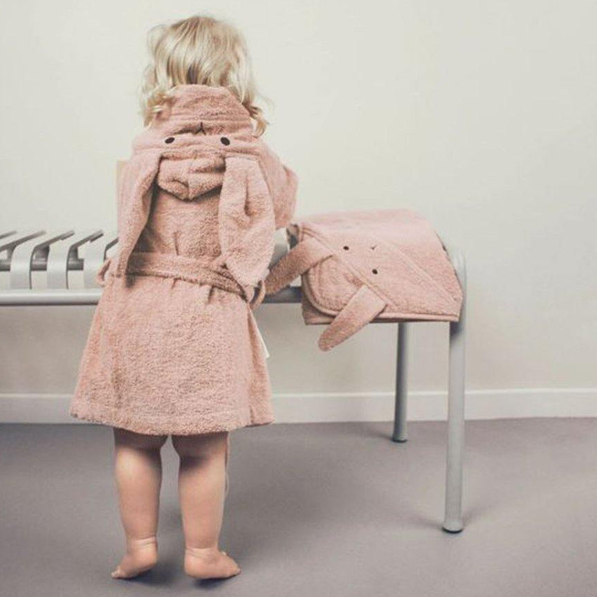 Liewood Lily Bathrobe Rabbit Rose - from 1love2hugs3kisses Ibiza