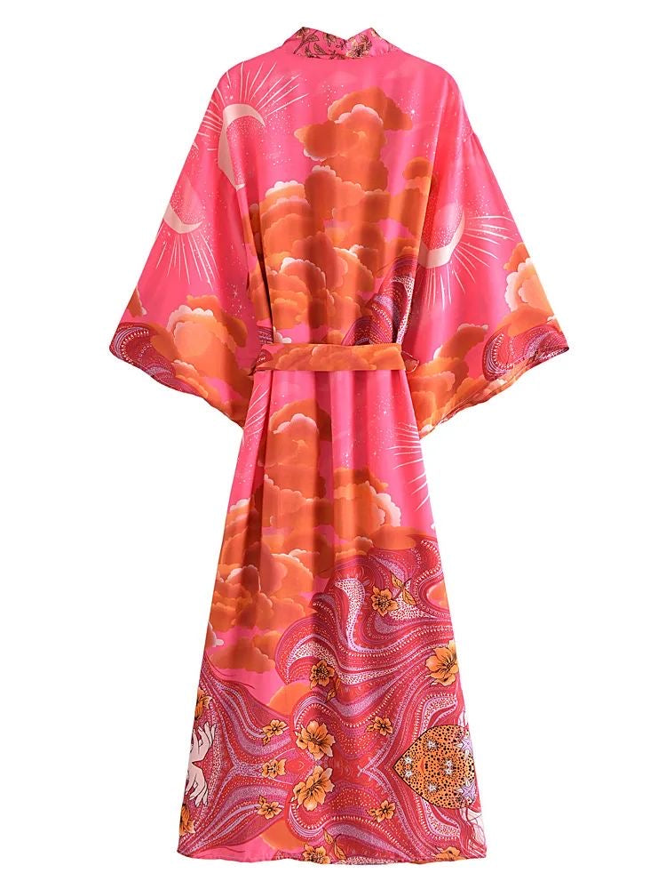 Long Kimono Pink Moon from 1love2hugs3kisses ibiza