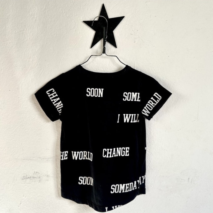 Pre Loved Sometime Soon T-shirt 3 years from 1love2hugs3kisses ibiza