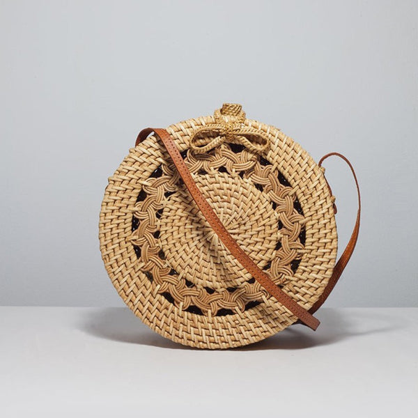 Ratan Round Bag Classic - natural from 1love2hugs3kisses Ibiza