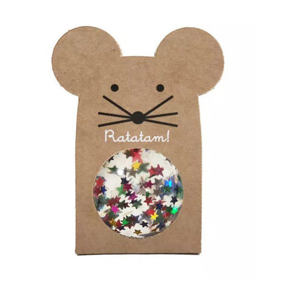 Ratatam Mouse Bouncing Ball Glitter Stars
Available at 1love2hugs3kisses ibiza