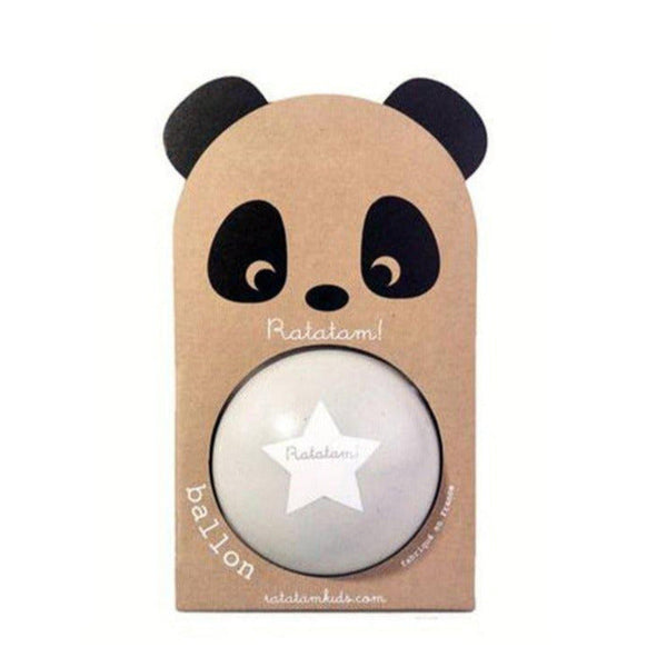 Ratatam Panda Ball Small Star Grey - 1love2hugs3kisses ibiza