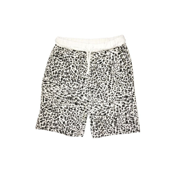 Sometime Soon Delano Shorts White AOP from 1love2hugs3kisses Ibiza