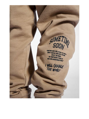 Sometime Soon Dimas Pants Sepia from 1love2hugs3kisses Ibiza