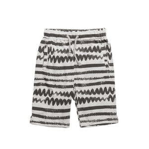 Sometime Soon Juniper shorts Grey Black from 1love2hugs3kisses Ibiza