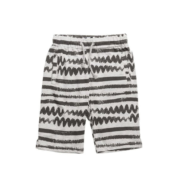 Sometime Soon Juniper shorts Grey Black from 1love2hugs3kisses Ibiza