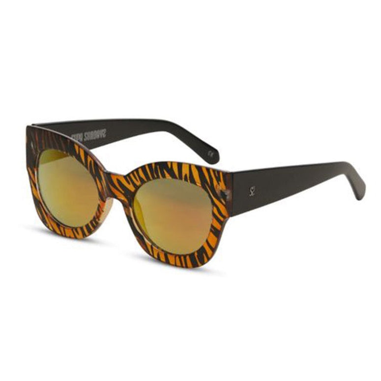 Supa Sundays Eyewear Black Ivy Tiger Stripe available at 1love2hugs3kisses ibiza