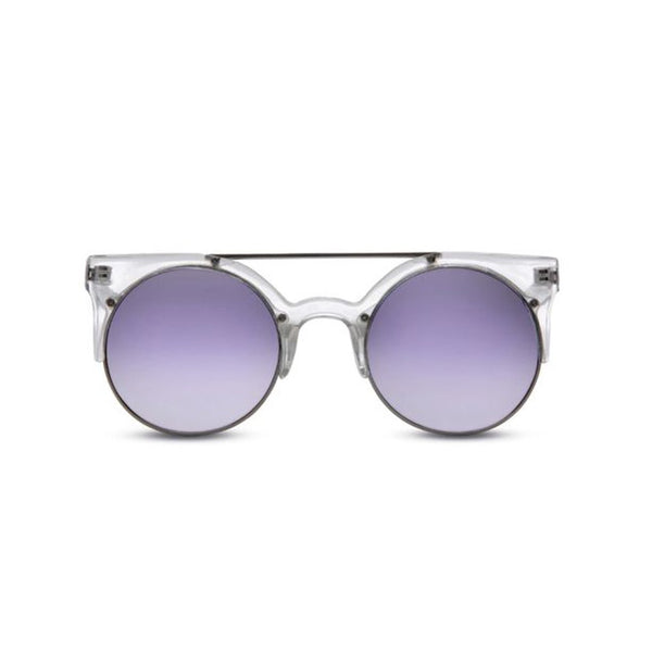 Supa Sundays Eyewear Dallas Clear Purple available at 1love2hugs3kisses ibiza