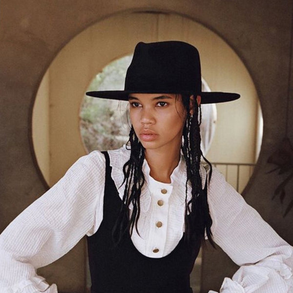 Wool Hat Dylan Black available at 1love2hugs3kisses ibiza